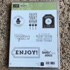 Stampin Up Num-Num Stamp Set